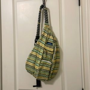 Kavu rope bag Gold Belt EUC